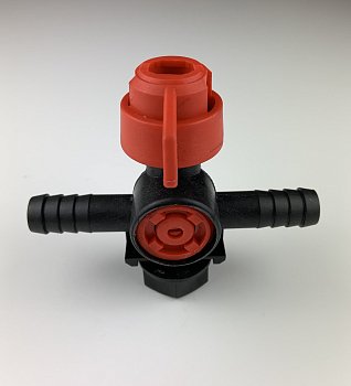 Отсечное устройство шлангового типа D14 с гаечным крепежом проходное смотреть фото | Магазин M-ProStore