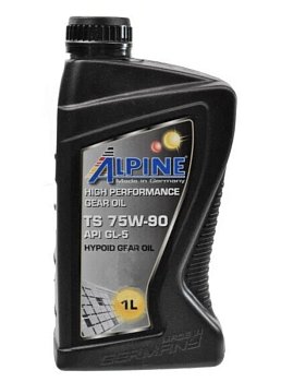 Масло TS 75W-90 API GL-5 Alpine Gear Oil 1л Large