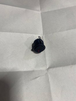 Кнопка двухпозиционная с индикатором — крупный размер