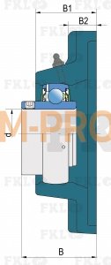 Подшипниковый узел LEF207-2F FKL смотреть фото | Магазин M-ProStore