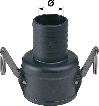 Фитинг заправочный 3" d=75 (18109C) GD151 смотреть фото | Магазин M-ProStore