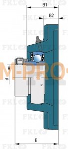 Подшипниковый узел LEN208-2F FKL смотреть фото | Магазин M-ProStore